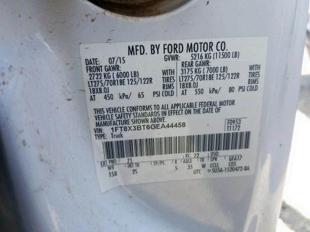 Used 2016 Ford F-350 Super Duty Axle Assembly Rear