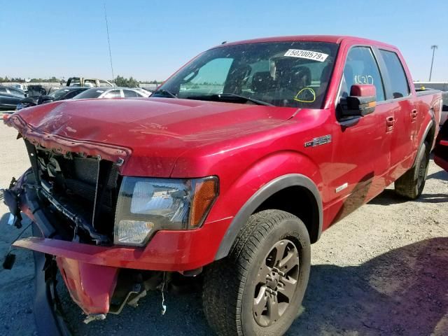 Used 2012 Ford F-150 Side View Mirror RH
