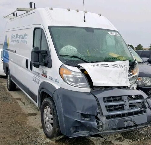 9L8046_0 Used 2017 Ram ProMaster 3500 Loaded Beam Axle