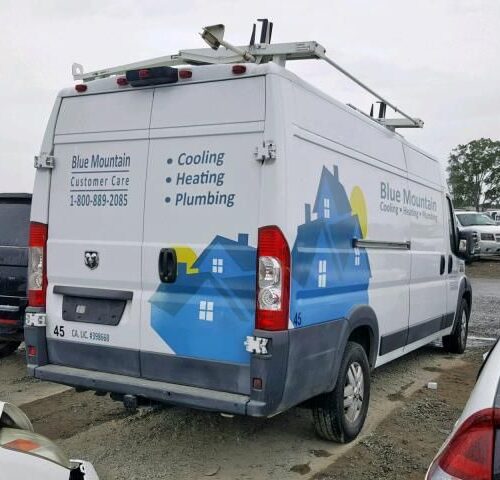 9L8046_7 Used 2017 Ram ProMaster 3500 Loaded Beam Axle