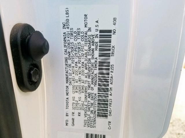 Used 2007 Toyota Tacoma Engine / Motor Control Module 8966104C11