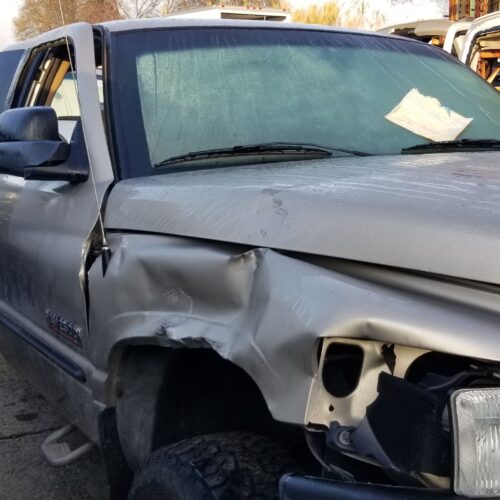 9L8057_3 Used 2002 Dodge Ram 2500 Door Handle Exterior LH
