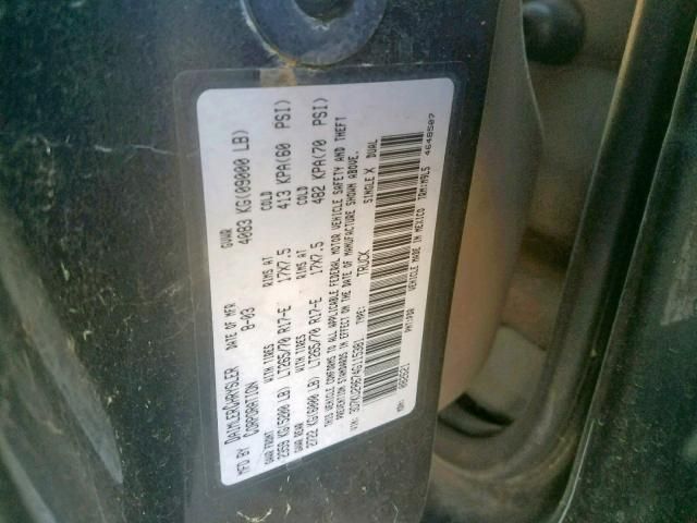 Used 2004 Dodge Ram 2500 Door Handle Exterior RH
