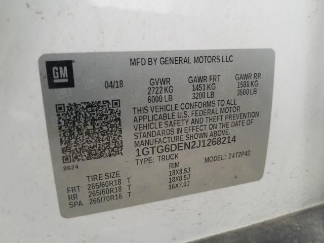 D8095_2 Used 2018 GMC Canyon Door Handle Exterior LH