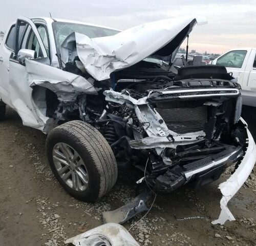 D8095_3 Used 2018 GMC Canyon Door Handle Exterior LH