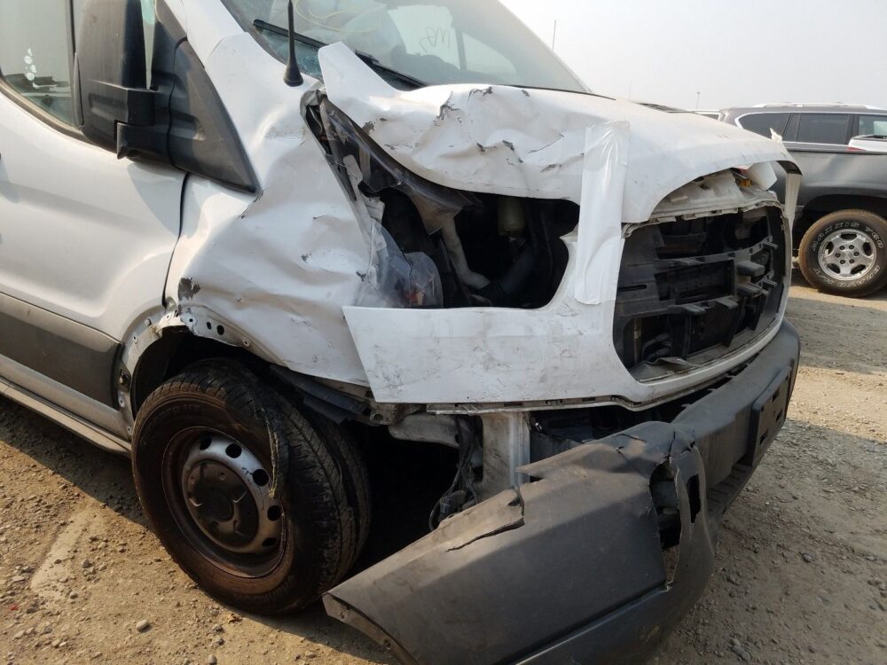 J8154_9 Used 2017 Ford Transit 150 Spindle Knuckle Front LH