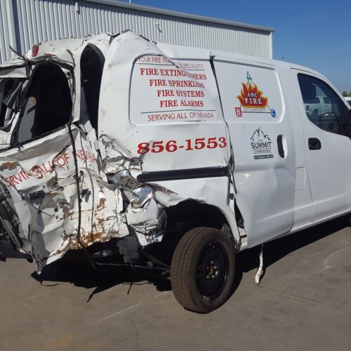 J8160_4 Used 2017 Chevrolet City Express Spindle Knuckle Front LH