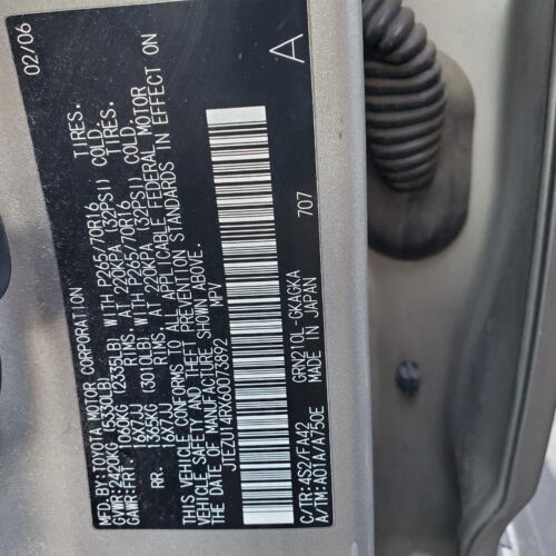 Used 2006 Toyota 4Runner Fuel Pump